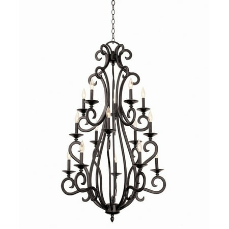 Kalco Lighting 3164TO/8030 Santa Barbara - 15 Light Foyer Silk Bell Shade Tortoise Shell Finish
Kalco Lighting 3164TO/8030 Santa Barbara - 15 Light Foyer Silk Bell Shade Tortoise Shell Finish