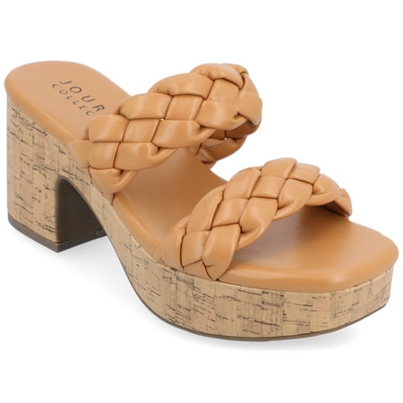 Journee Collection Womens Kyaa Tru Comfort Foam Braided Strap Platform Sandals
Journee Collection Womens Kyaa Tru Comfort Foam Braided Strap Platform Sandals