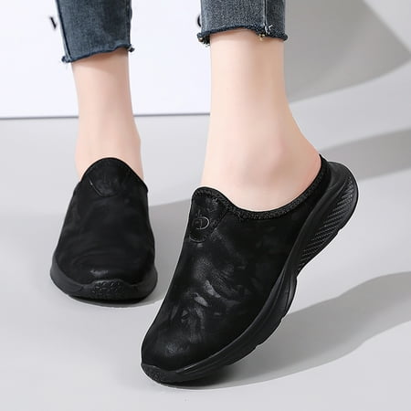 Cathalem Casual Dress Shoes for Women for Work Leisure Women s Slip On Travel Soft Sole Comfortable Shoes Outdoor Artificial Shoes Black 8.5
Cathalem Casual Dress Shoes for Women for Work Leisure Women s Slip On Travel Soft Sole Comfortable Shoes Outdoor Artificial Shoes Black 8.5