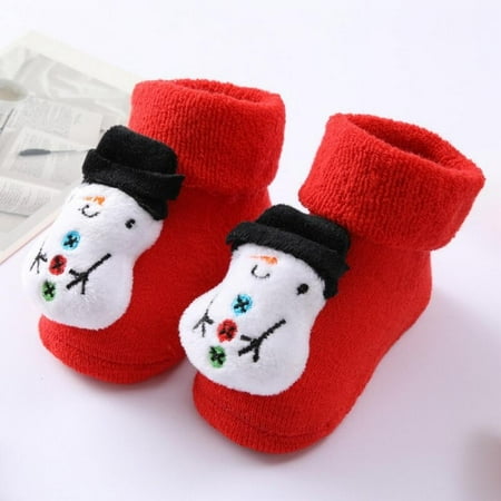 Christmas decorations!!0-1Y Newborn Baby Girl Boy Cotton Socks Infant Cartoon Christmas Socks Anti-slip Middle Tube Floor Socks
Christmas decorations!!0-1Y Newborn Baby Girl Boy Cotton Socks Infant Cartoon Christmas Socks Anti-slip Middle Tube Floor Socks