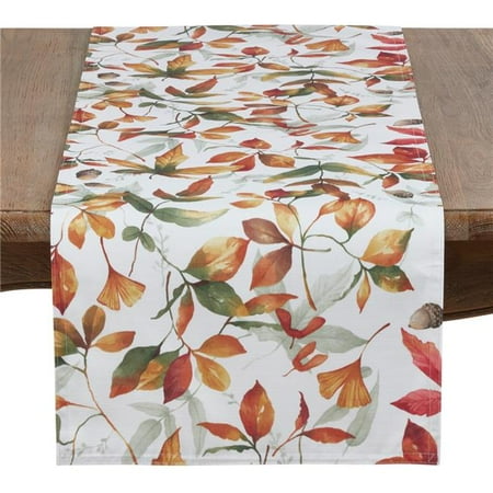 Saro Lifestyle 5050.M1654B 16 x 54 in. Beautiful Polyester Table Runner with Fall Leaves Design
Saro Lifestyle 5050.M1654B 16 x 54 in. Beautiful Polyester Table Runner with Fall Leaves Design