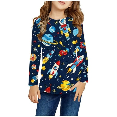 Geire Kids Fall New Arrival Long-sleeved Tees Children Unisex Cute Printed Basic Round Neck Soft T-shirts Pullover Bottoming Shirt Dressy Casual Blouses Clothes
Geire Kids Fall New Arrival Long-sleeved Tees Children Unisex Cute Printed Basic Round Neck Soft T-shirts Pullover Bottoming Shirt Dressy Casual Blouses Clothes