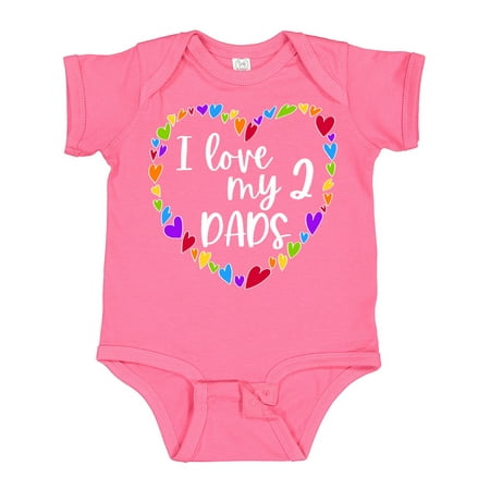 Inktastic I Love My Two Dads- Pride Rainbow Hearts Gift Baby Boy or Baby Girl Bodysuit
Inktastic I Love My Two Dads- Pride Rainbow Hearts Gift Baby Boy or Baby Girl Bodysuit