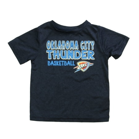 Pre-owned NBA Boys Blue | OKC T-Shirt size: 3T