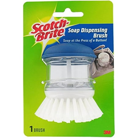 3M Scotch-Brite 4 In. W Plastic Dish Brush