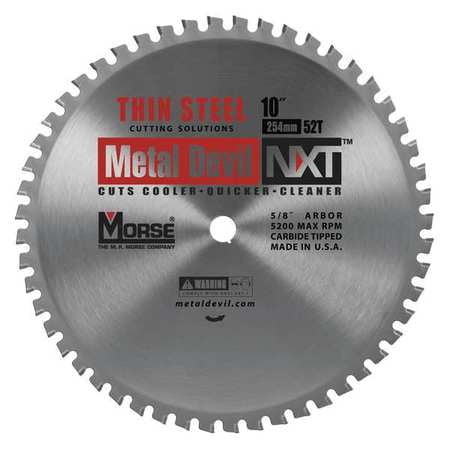 Circular Saw Blade, Morse, CSM1052NTSC