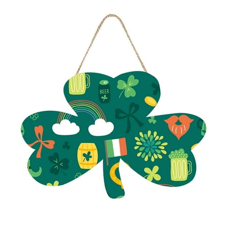 Chiccall Wooden St. Patrick s Holiday Decoration Pendant Atmosphere Hanging Decoration on Clearance
Chiccall Wooden St. Patrick s Holiday Decoration Pendant Atmosphere Hanging Decoration on Clearance