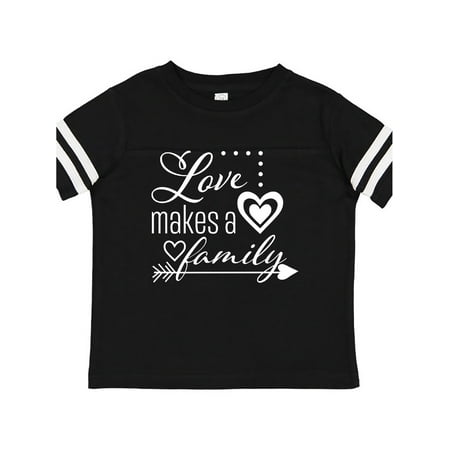 Inktastic Love Makes a Family- hearts and arrow Gift Toddler Boy or Toddler Girl T-Shirt
Inktastic Love Makes a Family- hearts and arrow Gift Toddler Boy or Toddler Girl T-Shirt