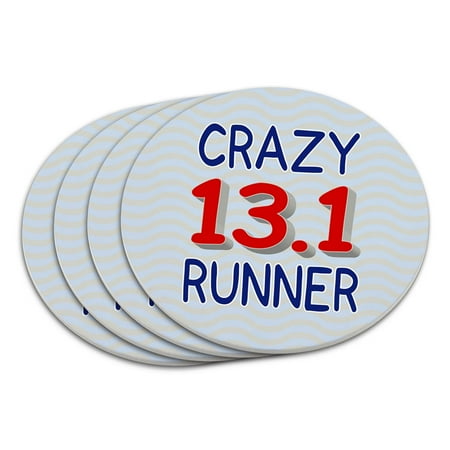 Crazy 13.1 Runner Marathon Coaster Set