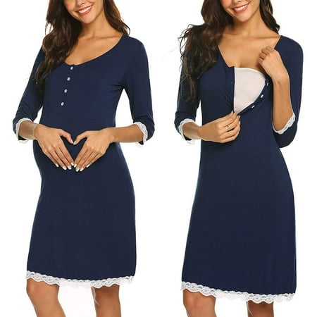 CTEEGC Maternity Dress Summer Pregnant Women Clothes Half Sleeve Maternity Breastfeeding Casual Lace Dress on Clearance
CTEEGC Maternity Dress Summer Pregnant Women Clothes Half Sleeve Maternity Breastfeeding Casual Lace Dress on Clearance