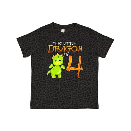 Inktastic Dragon 4th Birthday- Turning Four Gift Toddler Boy or Toddler Girl T-Shirt
Inktastic Dragon 4th Birthday- Turning Four Gift Toddler Boy or Toddler Girl T-Shirt