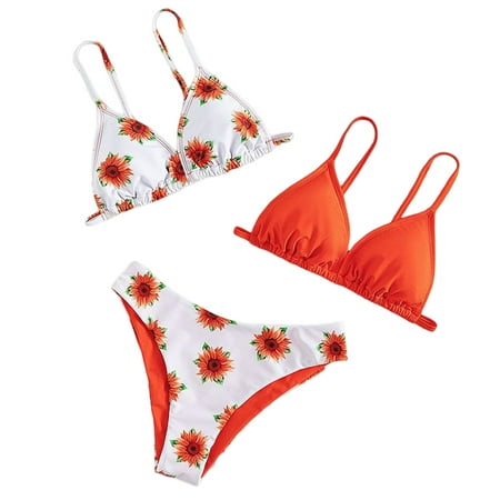 Toddler Baby Girls 3PCS Swimsuits Sunflowers Printed Bikini Bathing Suit Briefs Girls Bikini Beach Swimwear Beachwear Seaside Pool Set
Toddler Baby Girls 3PCS Swimsuits Sunflowers Printed Bikini Bathing Suit Briefs Girls Bikini Beach Swimwear Beachwear Seaside Pool Set