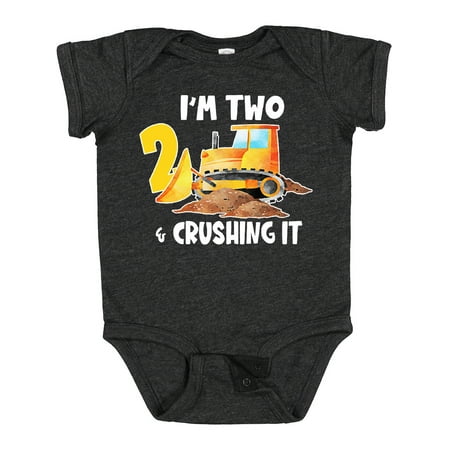 Inktastic I m 2 and Crushing It Construction 2nd Birthday Gift Baby Boy or Baby Girl Bodysuit
Inktastic I m 2 and Crushing It Construction 2nd Birthday Gift Baby Boy or Baby Girl Bodysuit
