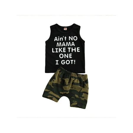 Canrulo Infant Baby Boy Camo Shorts Outfit Sleeveless T-Shirt and Shorts Summer Clothes
Canrulo Infant Baby Boy Camo Shorts Outfit Sleeveless T-Shirt and Shorts Summer Clothes