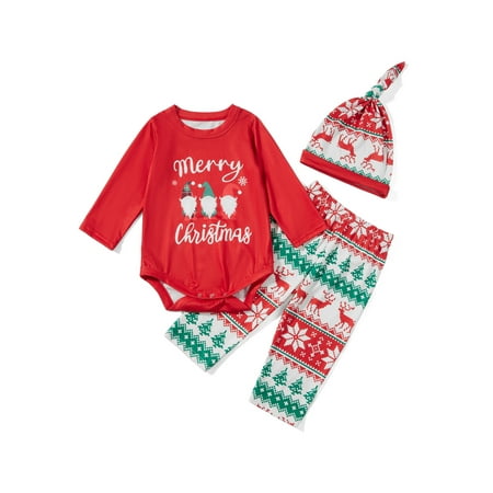 Christmas Matching Family Pajamas Set Christmas Print Long Sleeve Crew Neck Tops+Stretch Pants Set For Adults/Kids/Baby Sleepwear
Christmas Matching Family Pajamas Set Christmas Print Long Sleeve Crew Neck Tops+Stretch Pants Set For Adults/Kids/Baby Sleepwear