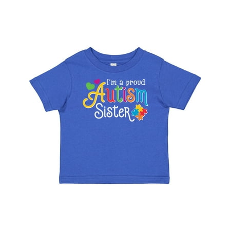 Inktastic Proud Autism Sister with Puzzle Pieces and Hearts Gift Baby Boy or Baby Girl T-Shirt
Inktastic Proud Autism Sister with Puzzle Pieces and Hearts Gift Baby Boy or Baby Girl T-Shirt
