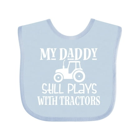 Inktastic Farmer My Daddy Still Plays with Tractors Gift Baby Boy or Baby Girl Bib
Inktastic Farmer My Daddy Still Plays with Tractors Gift Baby Boy or Baby Girl Bib