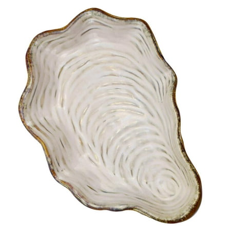 NUOLUX 1 Pc Shell Shape Plate Western Food Plate Fruit Salad Plate Dish Plate (Coffee)