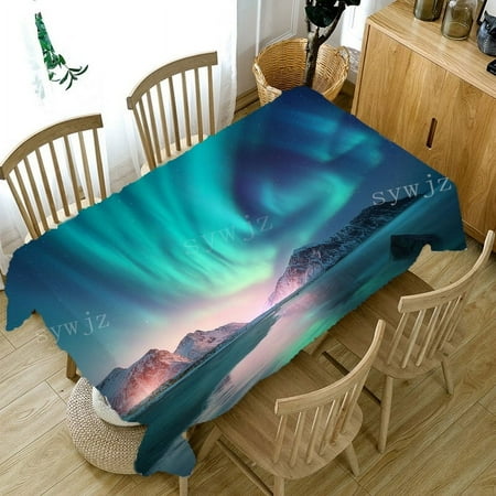 3D Aurora Scenery Printed Tablecloth Linen Stain Resistant Rectangular Tablecloth Birthday Party r Kitchen Table Party r
3D Aurora Scenery Printed Tablecloth Linen Stain Resistant Rectangular Tablecloth Birthday Party r Kitchen Table Party r