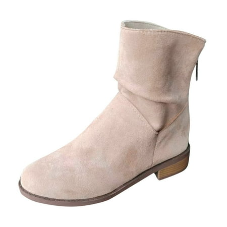 Jungdeepe Women s Autumn And Winter Fashion Rear Zipper Suede Mid Calf Boots Casual Old Zipper Western Boots Women 7 Short Engineer Boots for Women Womens Boots Heeled Leather Cam Boot Tall
Jungdeepe Women s Autumn And Winter Fashion Rear Zipper Suede Mid Calf Boots Casual Old Zipper Western Boots Women 7 Short Engineer Boots for Women Womens Boots Heeled Leather Cam Boot Tall