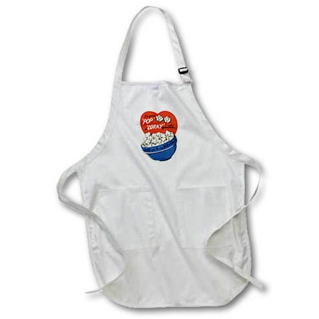 3dRose Vintage Popcorn Corny Vintage Valentine Medium Length Apron 22 by 24-inch With Pouch Pockets
3dRose Vintage Popcorn Corny Vintage Valentine Medium Length Apron 22 by 24-inch With Pouch Pockets
