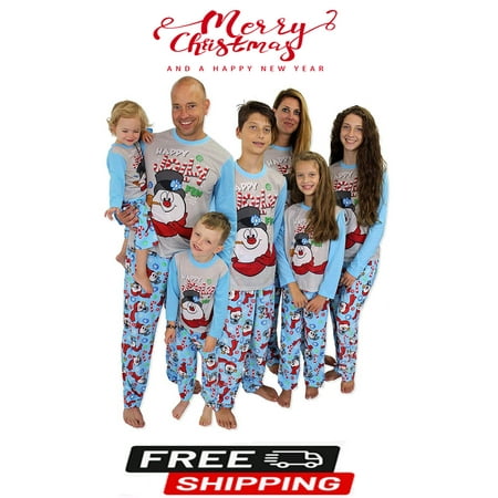 Gueuusu Christmas Pajamas For Family Long Sleeve Cartoon Snowman Pattern Christmas Pjs
Gueuusu Christmas Pajamas For Family Long Sleeve Cartoon Snowman Pattern Christmas Pjs