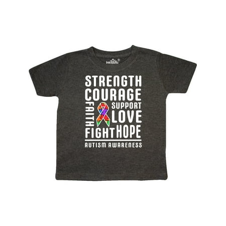 Inktastic Autism Awareness Strength Courage Fight Support Love Gift Toddler Boy or Toddler Girl T-Shirt
Inktastic Autism Awareness Strength Courage Fight Support Love Gift Toddler Boy or Toddler Girl T-Shirt