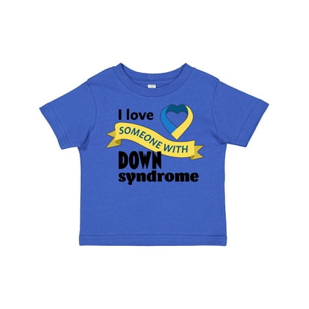 Inktastic I Love Someone with Down Syndrome Gift Toddler Boy or Toddler Girl T-Shirt
Inktastic I Love Someone with Down Syndrome Gift Toddler Boy or Toddler Girl T-Shirt