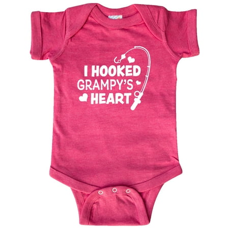 Inktastic I Hooked Grampy s Heart with Fishing Rod Gift Baby Boy or Baby Girl Bodysuit
Inktastic I Hooked Grampy s Heart with Fishing Rod Gift Baby Boy or Baby Girl Bodysuit