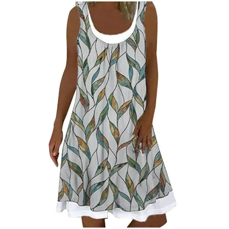 Red Dresses for Women Sweater Dress Women s Summer Trendy Leisure Crew Neck Print Sleeveless Splicing Dress Savings Clearance Summer Dresses Dresses for Women 2022 Prom Dresses for Teens Blue M
Red Dresses for Women Sweater Dress Women s Summer Trendy Leisure Crew Neck Print Sleeveless Splicing Dress Savings Clearance Summer Dresses Dresses for Women 2022 Prom Dresses for Teens Blue M