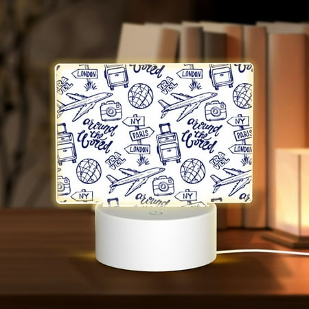Salelf World Travel2 LED Light Base with Clear Acrylic Sheet 3D Night LED Lamp Display Base USB Cable for Living Room Bedroom Room Bar Gift Lamp
Salelf World Travel2 LED Light Base with Clear Acrylic Sheet 3D Night LED Lamp Display Base USB Cable for Living Room Bedroom Room Bar Gift Lamp