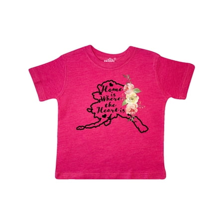 Inktastic Alaska Home is Where the Heart is with Watercolor Floral Gift Toddler Boy or Toddler Girl T-Shirt
Inktastic Alaska Home is Where the Heart is with Watercolor Floral Gift Toddler Boy or Toddler Girl T-Shirt