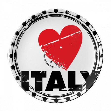 I Love Italy Word Love Heart Circle Plate Decorative Porcelain Salver Tableware Dinner Dish
I Love Italy Word Love Heart Circle Plate Decorative Porcelain Salver Tableware Dinner Dish