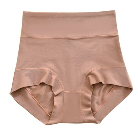 YEUHTLL Women Plus Size Cotton High Waist Underwear Panties Solid Color Full Coverage Briefs Panty Stretch Breathable Underpants
YEUHTLL Women Plus Size Cotton High Waist Underwear Panties Solid Color Full Coverage Briefs Panty Stretch Breathable Underpants