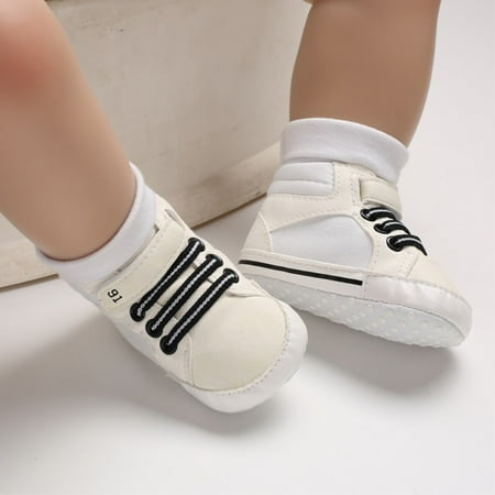 Spring hue Newborn Baby Boy Girls Soft Sole Crib Shoes Warm Boots Anti-slip Sneakers