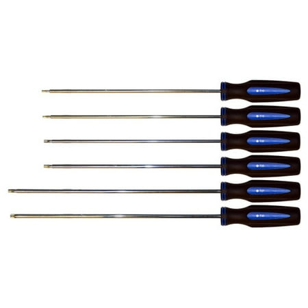 Cal Van Tools 912 6-Piece Extra Long Torx Screwdriver Set