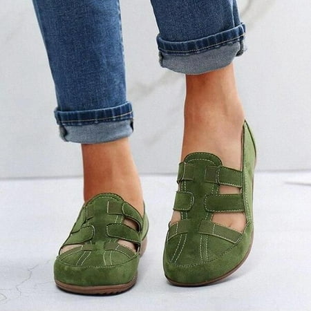Super Soft Women s Walking Shoes with Hollow Instep Breathable Slip On Shoes with Rubber Outsole Anti Slip Green 41
Super Soft Women s Walking Shoes with Hollow Instep Breathable Slip On Shoes with Rubber Outsole Anti Slip Green 41