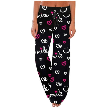 Dadaria Boho Pants for Women High Waisted Linen Comfy Pajama Floral Print Elastic Waist Lounge Wide Leg Pants Black M Female
Dadaria Boho Pants for Women High Waisted Linen Comfy Pajama Floral Print Elastic Waist Lounge Wide Leg Pants Black M Female