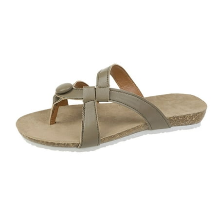 Slippers for Women Sandals for Women Ladies Fashion Solid Flat Slippers Sandals Casual Shoes Womens Slippers Pu Army Green 38
Slippers for Women Sandals for Women Ladies Fashion Solid Flat Slippers Sandals Casual Shoes Womens Slippers Pu Army Green 38