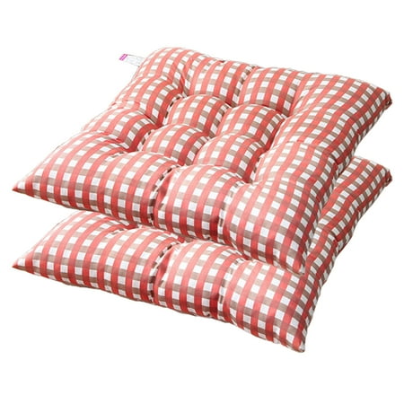 NICEXMAS 2pcs Square Cushion Grid Pattern Seat Cushion Office Seat Cushion Thicken Cushion (Orange)
NICEXMAS 2pcs Square Cushion Grid Pattern Seat Cushion Office Seat Cushion Thicken Cushion (Orange)