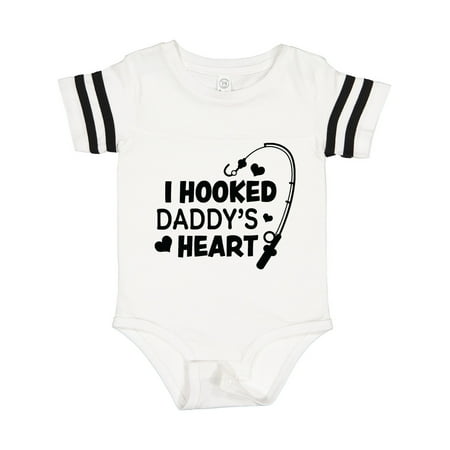 Inktastic I Hooked Daddy s Heart with Fishing Rod Gift Baby Boy or Baby Girl Bodysuit
Inktastic I Hooked Daddy s Heart with Fishing Rod Gift Baby Boy or Baby Girl Bodysuit