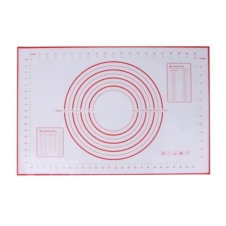 Silicone Rolling Cake Dough Mat Clay Fondant Pastry Baking Sheet 60x40cm 2 Color
Silicone Rolling Cake Dough Mat Clay Fondant Pastry Baking Sheet 60x40cm 2 Color