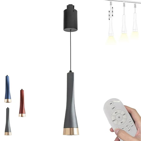 FSLiving 10W Adjustable Levitate Track Pendant Light H-Type Retractable Lift Track Pendant Light Remote Control with Stepless Dimming Color Changing Adjustable Length for Decor Grey - 1 Light
FSLiving 10W Adjustable Levitate Track Pendant Light H-Type Retractable Lift Track Pendant Light Remote Control with Stepless Dimming Color Changing Adjustable Length for Decor Grey - 1 Light