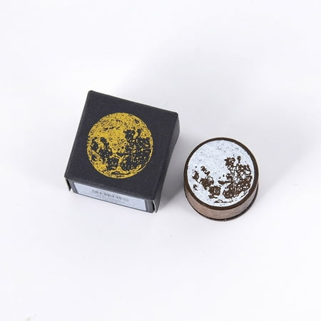 Feiboyy Wooden Seal Moon Phase Series Handbook Round Moon Retro Diary Decoration DIY Printing Seal
Feiboyy Wooden Seal Moon Phase Series Handbook Round Moon Retro Diary Decoration DIY Printing Seal
