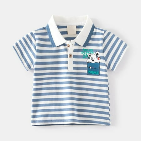 Xijirk Kids Boys Girls Short Sleeve Casual Striped Shirt Button Closure Comfortable & Soft Fabric-White-18-24 Months
Xijirk Kids Boys Girls Short Sleeve Casual Striped Shirt Button Closure Comfortable & Soft Fabric-White-18-24 Months