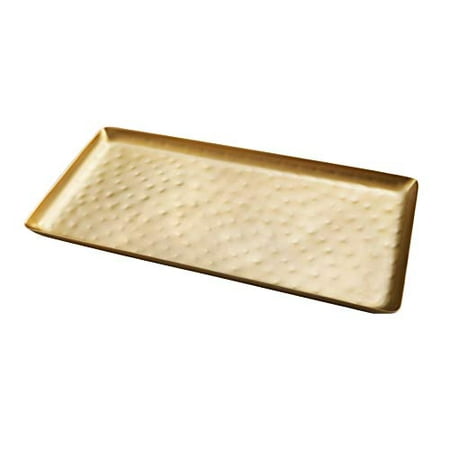 Alchemade Midcentury Modern Antique Brass Tray with Large Hammering 17 x 8.5 Inches
Alchemade Midcentury Modern Antique Brass Tray with Large Hammering 17 x 8.5 Inches