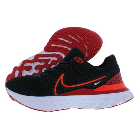 Nike React Infinity Run Flyknit 3 Womens Shoes Size 6, Color: Black/Bright Crimson