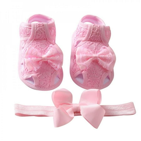 Promotion!Toddlers Baby Girls Cotton Shoes 2pcs Princess Bowknot Lace First Walker Baby Soft Sole Non-slip Shoes + Bow Headband Set
Promotion!Toddlers Baby Girls Cotton Shoes 2pcs Princess Bowknot Lace First Walker Baby Soft Sole Non-slip Shoes + Bow Headband Set