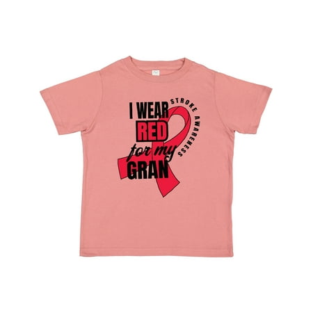 Inktastic I Wear Red for My Gran Stroke Awareness Gift Toddler Boy or Toddler Girl T-Shirt
Inktastic I Wear Red for My Gran Stroke Awareness Gift Toddler Boy or Toddler Girl T-Shirt