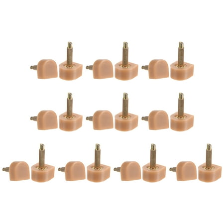 10 Pairs TPU High Heel Tips Shoes Replacement Tap Caps 3mm Pin 11x10mm U-Shape Heel Repair Caps Beige
10 Pairs TPU High Heel Tips Shoes Replacement Tap Caps 3mm Pin 11x10mm U-Shape Heel Repair Caps Beige